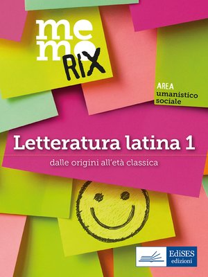 cover image of Letteratura latina 1